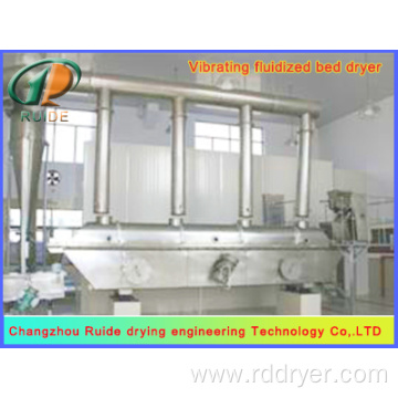 Vibration drying machine of hydroxybenzene